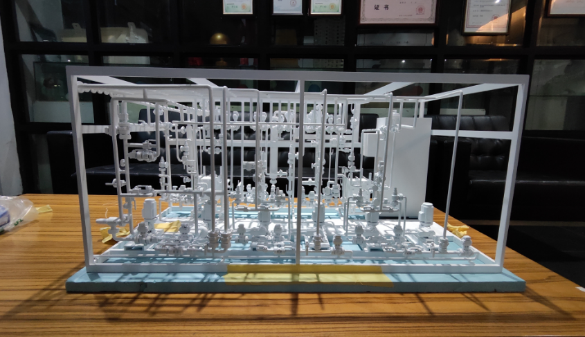 借助3D建模與3D打印技術進行工廠微縮模型制作